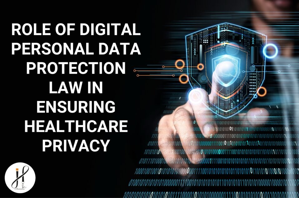 Infographic illustrating the key features of the Digital Personal Data Protection Bill, 2023 and its impact on healthcare privacy.